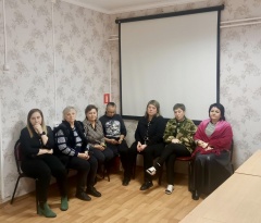 Семинар по правильному питанию прошел в Тбилисском комплексном центре социального обслуживания населения