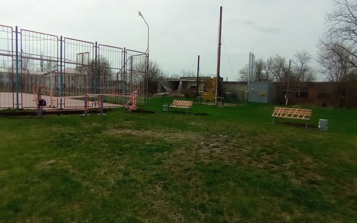 В Геймановском сельском поселении появилась воркаут-площадка