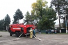 В Тбилисском культурно-досуговом центре прошла пожарно-тактическая тренировка